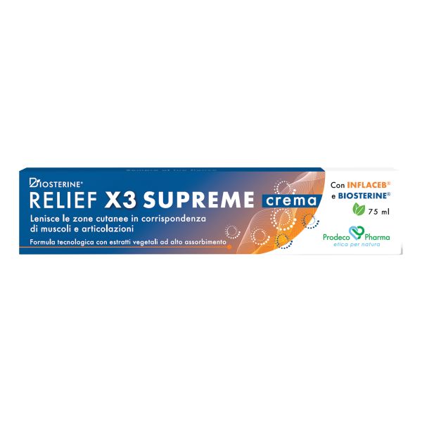 BIOSTERINE RELIEF X3 SUPREME CREMA 75 ML