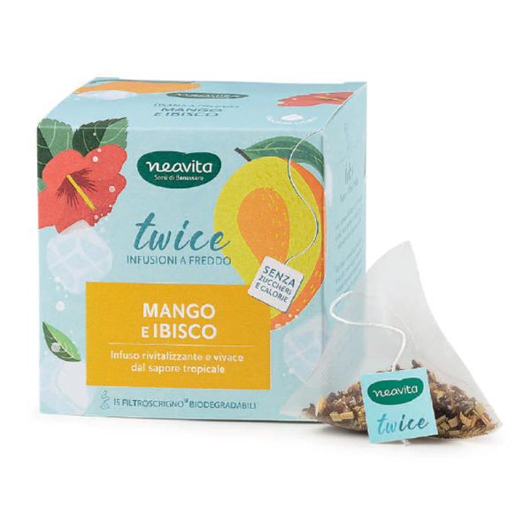 NEAVITA TWICE MANGO IBISCO FILTROSCRIGNO 15 FILTRI