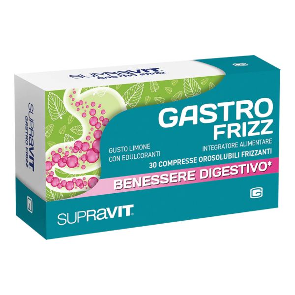 SUPRAVIT GASTRO FRIZZ 30 COMPRESSE OROSOLUBILI FRIZZANTI