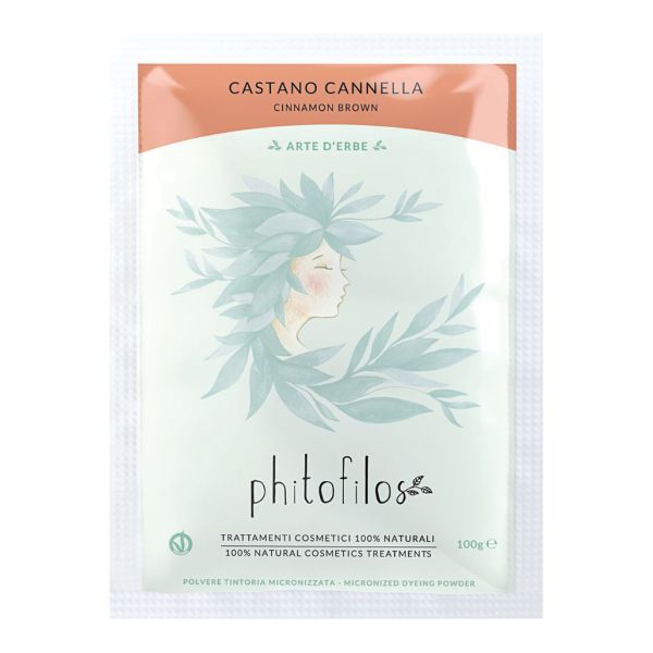 CASTANO CANNELLA POLVERE TINTORIA CAPELLI 100 G