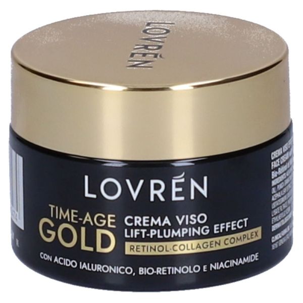 LOVREN CREMA VISO TIME AGE GOLD LIFT PLUMPING EFFECT 30 ML