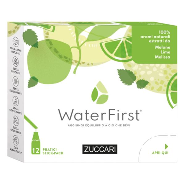 WATER FIRST MELONE-LIME-MELISSA 12 STICK PACK