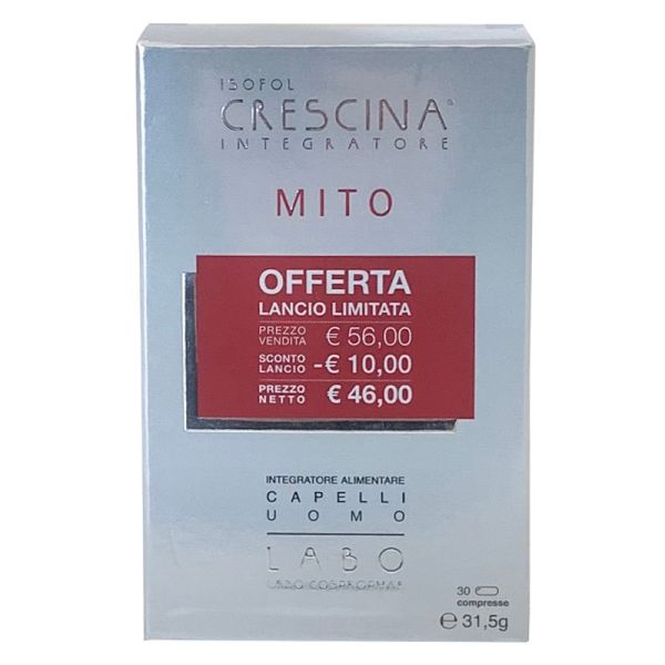 CRESCINA ISOFOL MITO UOMO 30 COMPRESSE