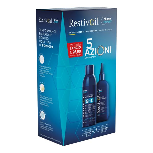 RESTIVOIL DERMA EXPERT SISTEMA ANTIFORFORA 5 IN 1