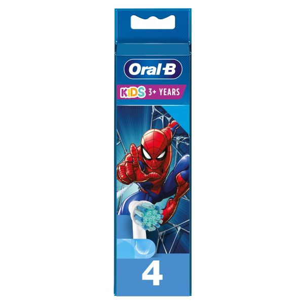 ORALB POWER REFILL EB10 SPIDERMAN 4 PEZZI