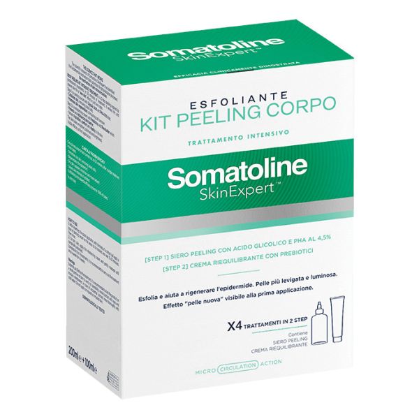 SOMATOLINE SKIN EXPERT ESFOLIANTE KIT PEELING CORPO