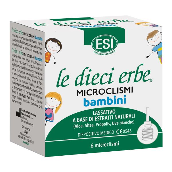 ESI LE DIECI ERBE 6 MICROCLISMI BAMBINI