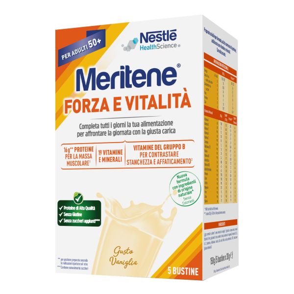 MERITENE FORZA E VITALITA' VANIGLIA 5 X 30 G