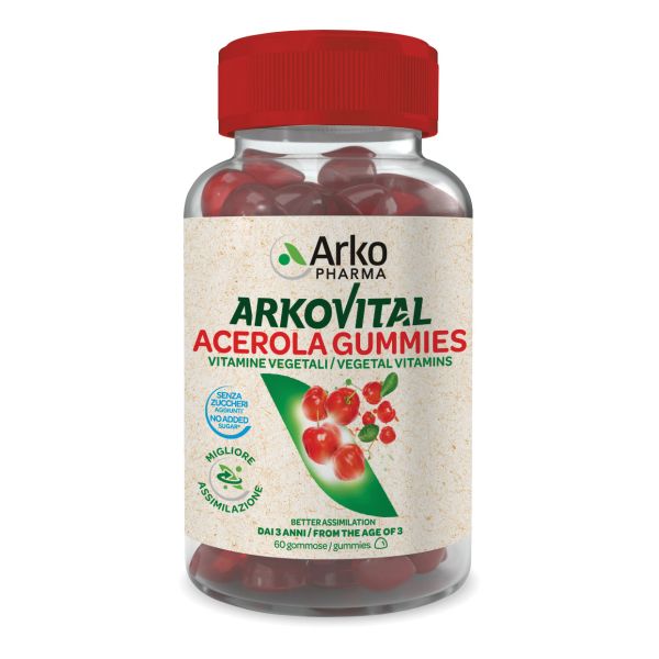 ARKOVITAL ACEROLA 60 GUMMIES