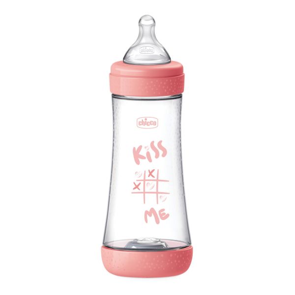 CHICCO BIBERON P5 FAST SILICONE GIRL 300 ML