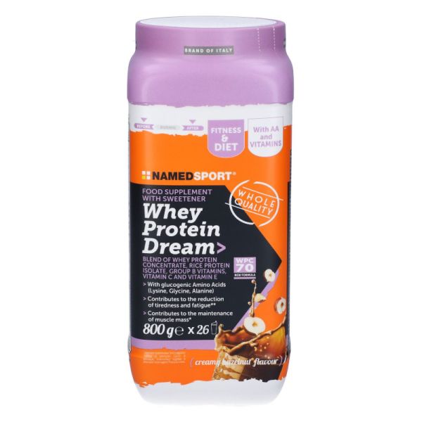 WHEY PROTEIN DREAM CREAMY HAZELNUT 800 G