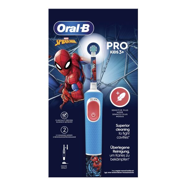 ORALB SPIDERMAN SPAZZOLINO ELETTRICO +1 RICAMBIO