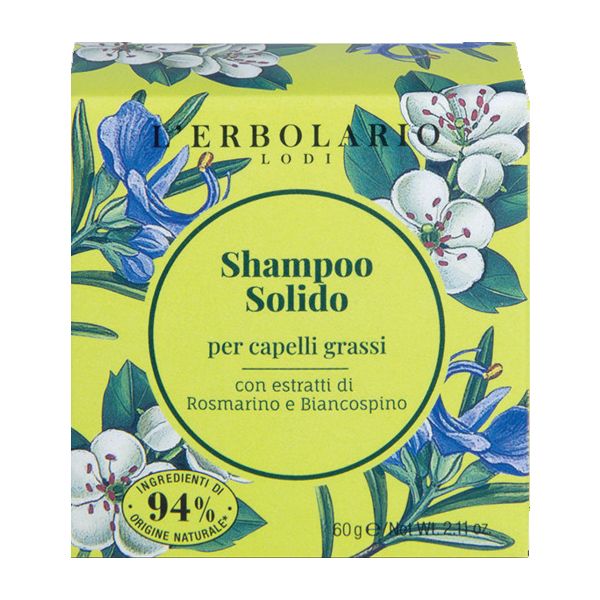 SHAMPOO SOLIDO CAPELLI GRASSI 60 G