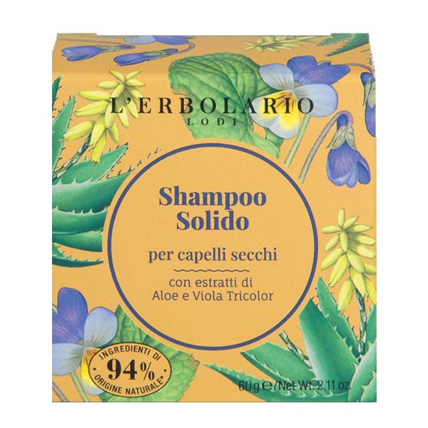 SHAMPOO SOLIDO CAPELLI SECCHI 60 G
