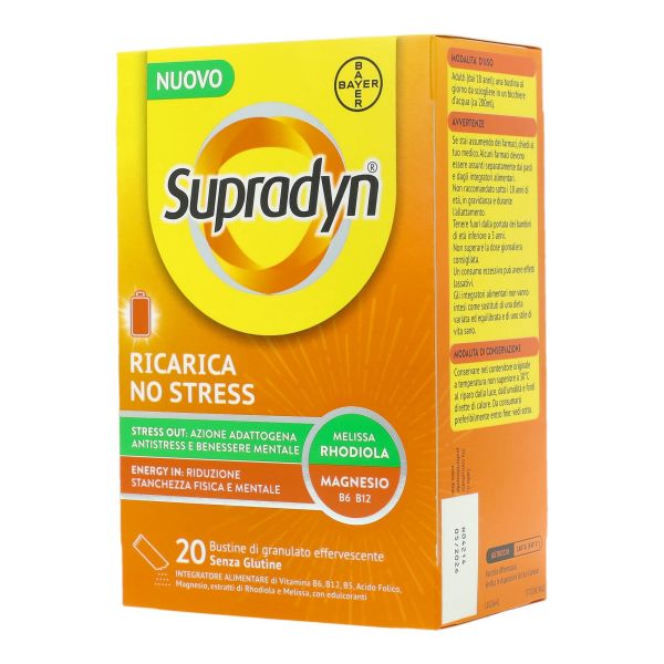 SUPRADYN RICARICA NO STRESS 20 BUSTINE