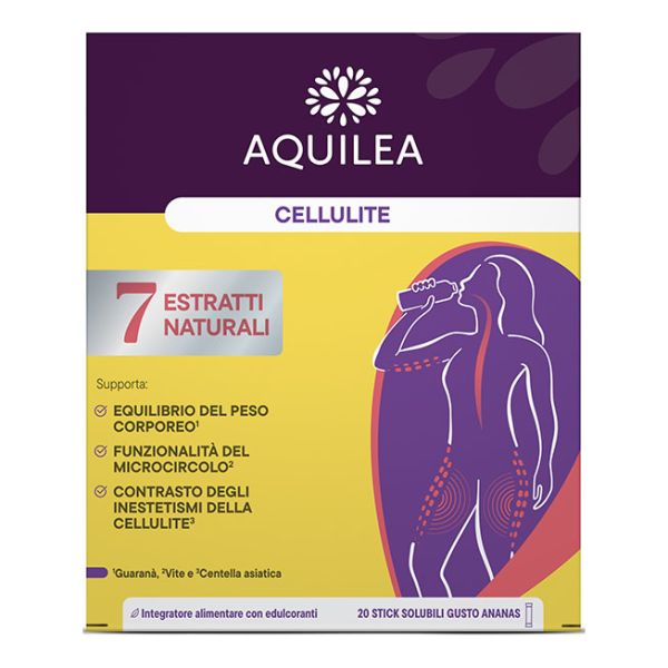 AQUILEA CELLULITE 20 STICK CON EDULCORANTI