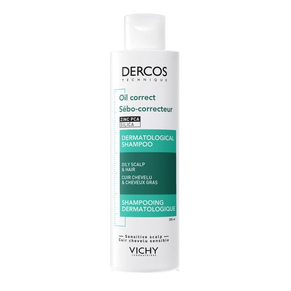 DERCOS TECHNIQUE OIL CONTROL SHAMPOO 200 ML