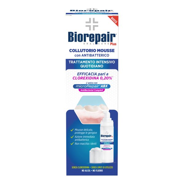 BIOREPAIR PLUS COLLUTORIO MOUSSE ABX 200 ML