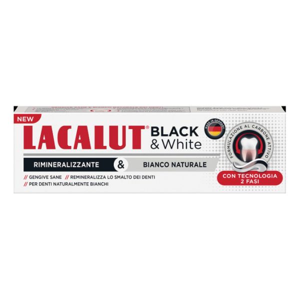 LACALUT DENTIFRICIO BLACK & WHITE 75 ML