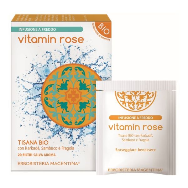 TISANA FREDDA VITAMIN ROSE BIO 20 FILTRI
