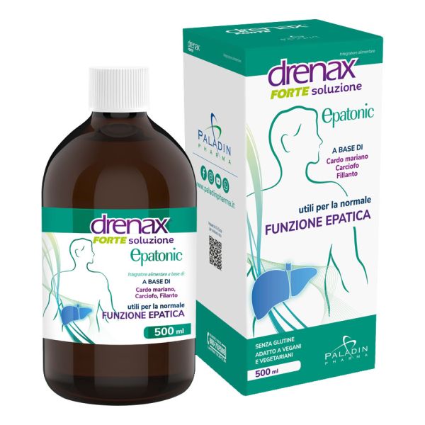 DRENAX FORTE EPATONIC SOLUZIONE 500 ML