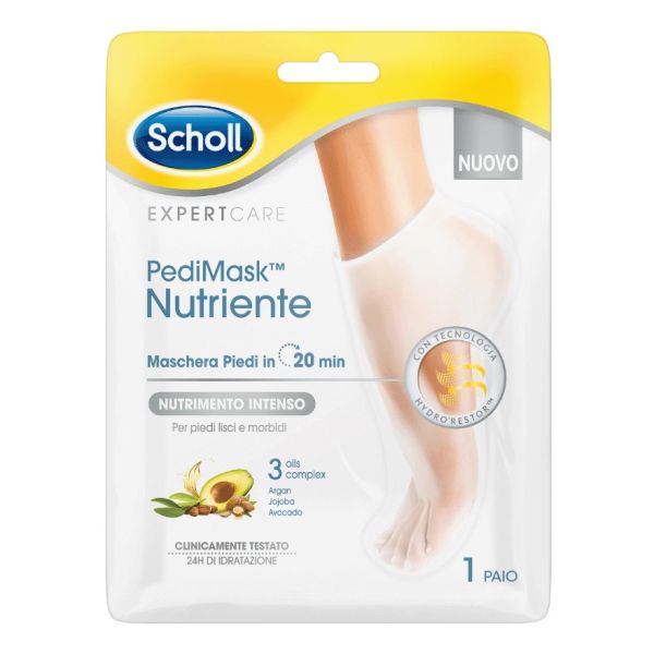 SCHOLL PEDIMASK NUTRIENTE TRE OLI 1 PAIO
