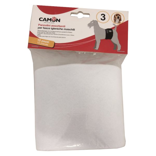CAMON PANNOLINI ASSORBENTI CANE MASCHIO TG 3