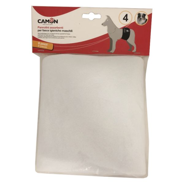 CAMON PANNOLINI ASSORBENTI CANE MASCHIO TG 4
