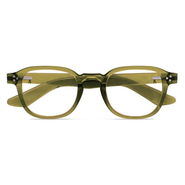 OCCHIALI DA LETTURA PLATINUM GIGLIO VERDE OLIVA +1,50