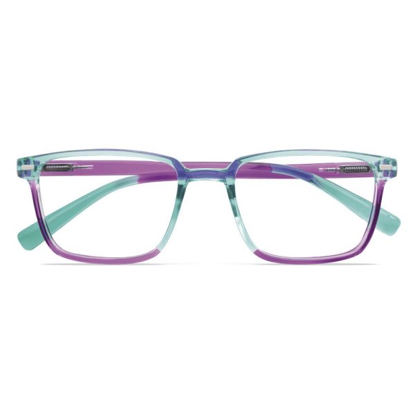 OCCHIALE DA LETTURA SILVER POP VERDE VIOLA +3,00