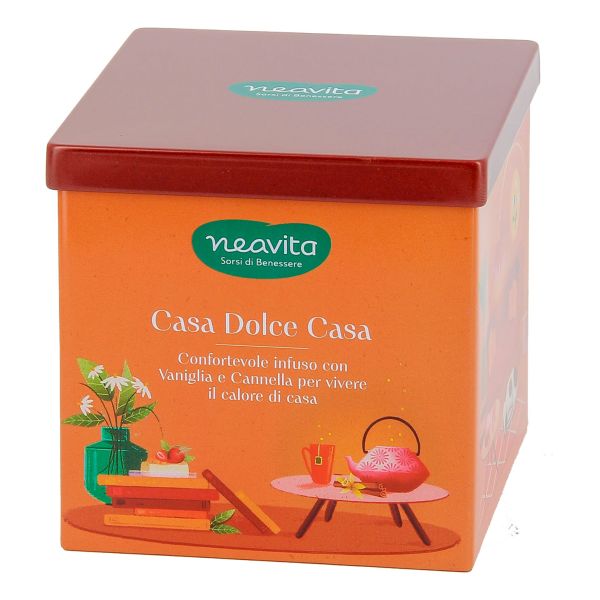 NEAVITA INFUSO CASA DOLCE CASA SQUARE TIN