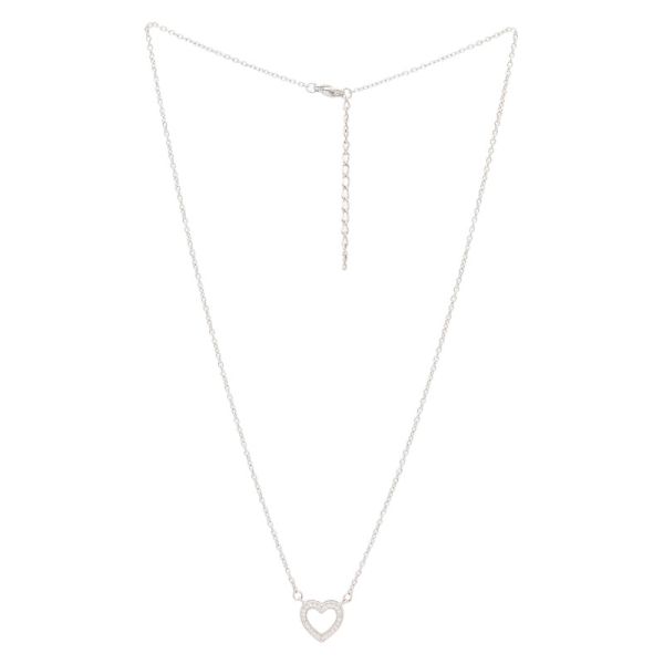 ATELIER FRATTINA 8 COLLANA CUORE PAVE'