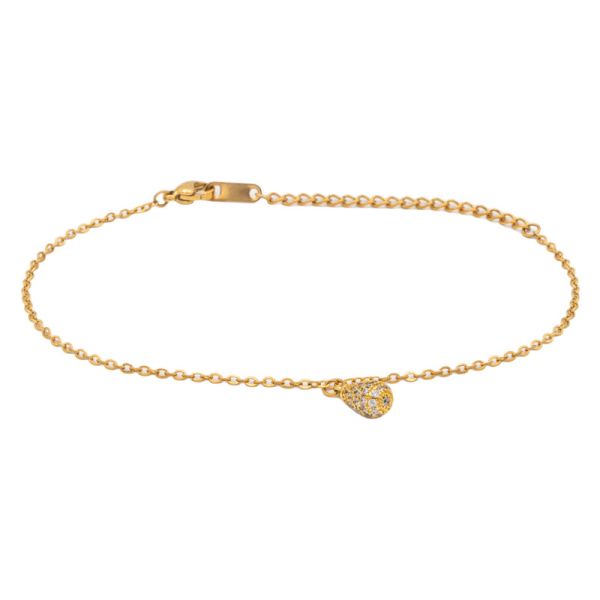 ATELIER FRATTINA 12 BRACCIALE GOCCIA PAVE'