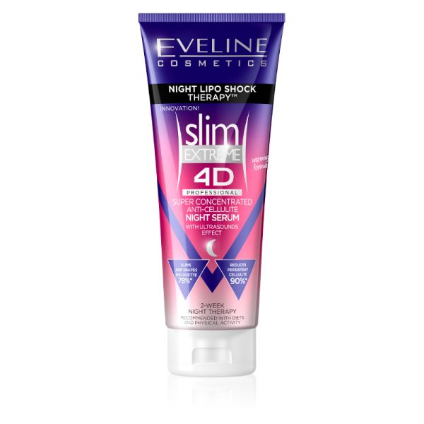 SLIM EXTREME 4D PROFESSIONAL SIERO NOTTE ANTI CELLULITE 250 ML
