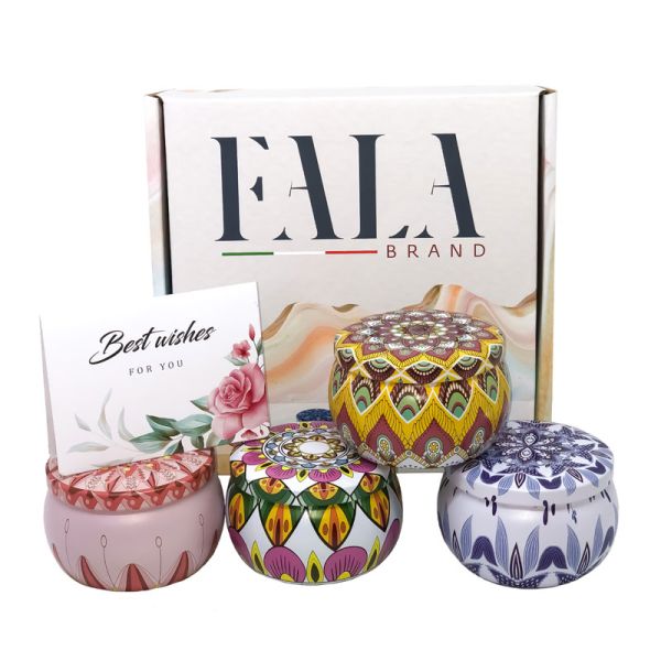 FALA BRAND KIT CANDELE PROFUMATE 4 PZ