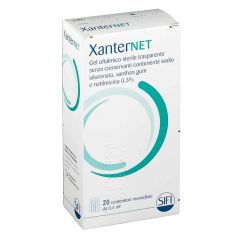 XANTERNET GEL OFTALMICO 20 FLACONCINI MONODOSE 0,4 ML