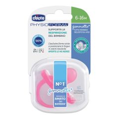 CHICCO GOMMOTTO IN SILICONE GIRL 6-16 MESI 1 PEZZO