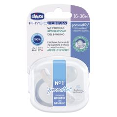 CHICCO GOMMOTTO IN SILICONE NEUTRO 16-36 MESI