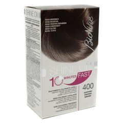 BIONIKE SHINE ON FAST TRATTAMENTO COLORANTE CAPELLI CASTANO 400 60 ML +