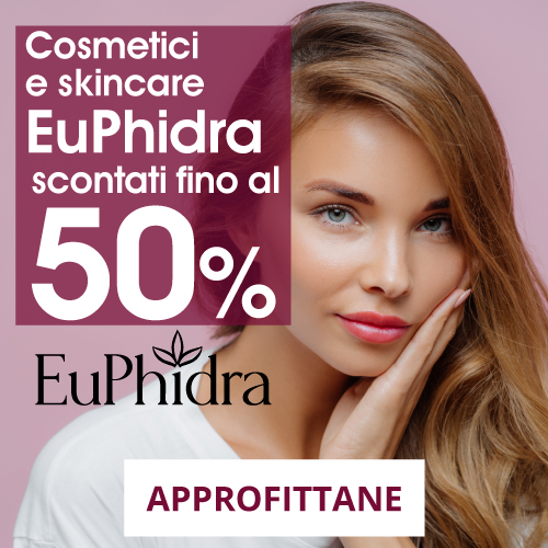 Euphidra cosmetici sconto 50%
